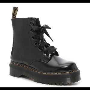 Dr. Martens Molly Platform Combat Boots